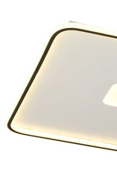 Ceres Modern Dekoratif Dikdörtgen Plafonyer Led Avize Aydınlatma 3 Renk Modlu KOZ8051