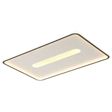 Ceres Modern Dekoratif Dikdörtgen Plafonyer Led Avize Aydınlatma 3 Renk Modlu KOZ8051