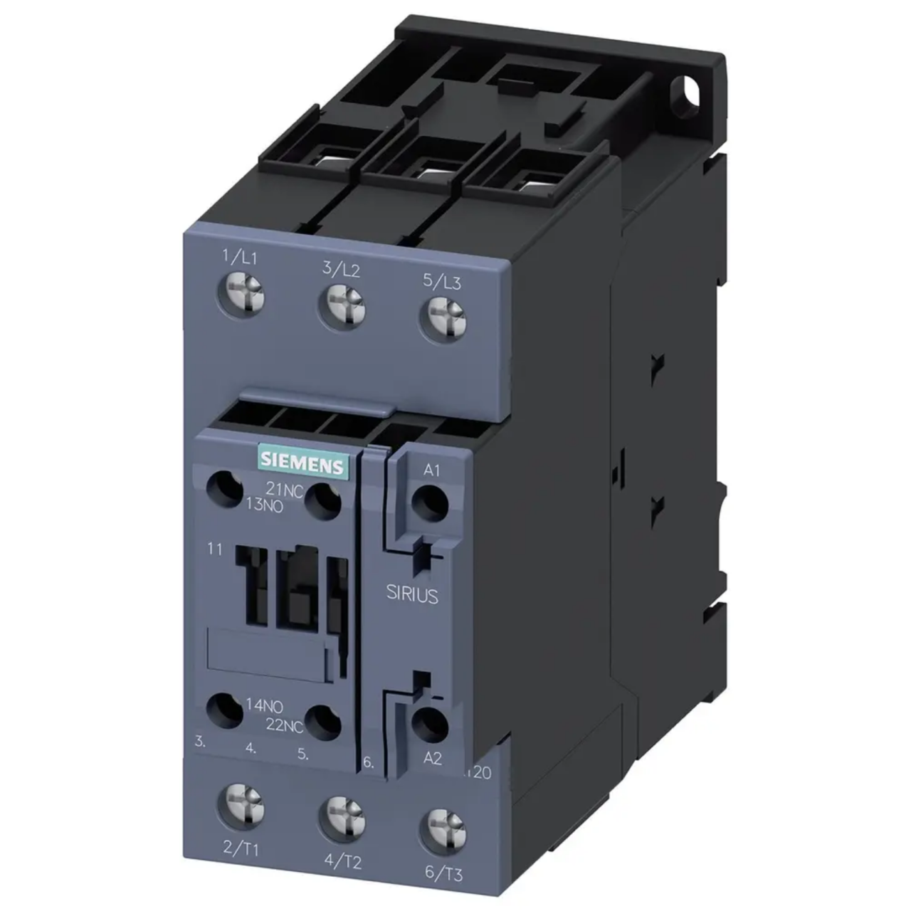 Siemens 95A 45kW 1NO+1NC Sirius Kontaktör 3RT2046-1AP00