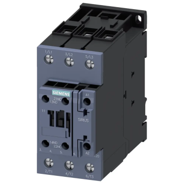 Siemens 95A 45kW 1NO+1NC Sirius Kontaktör 3RT2046-1AP00