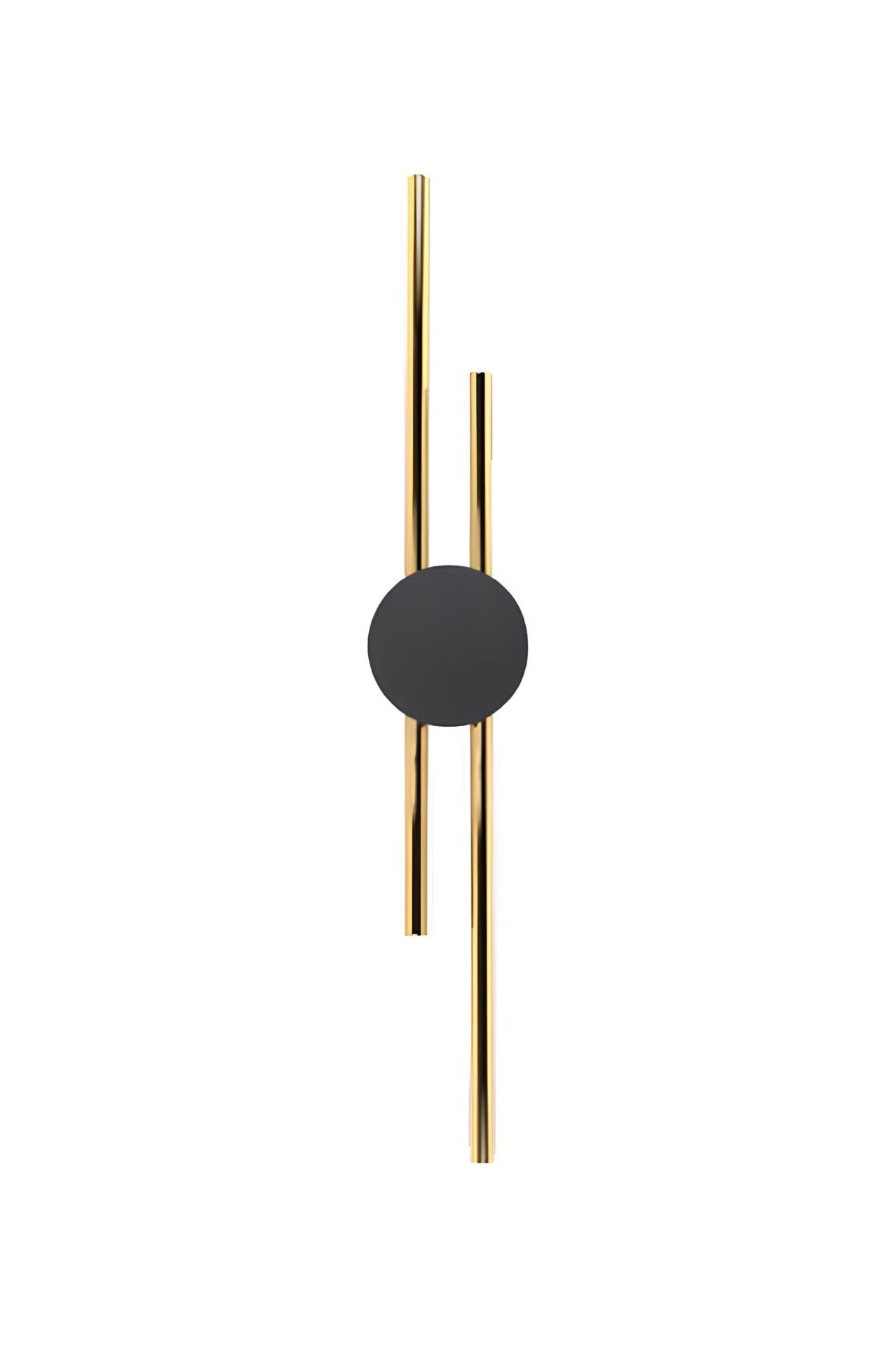 Dekoratif Çift Yönlü Duvar Aplik Armatür Gold Kasa 86CM 09406