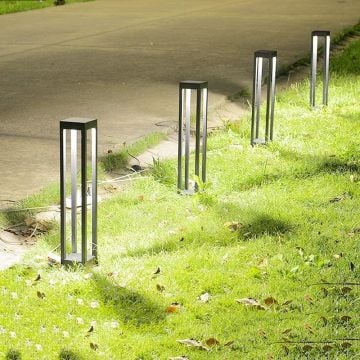 Goya 12W Dış Mekan Modern Led Yol Bahçe Armatürü Aydınlatma Bollard Aydınlatma GY 6260