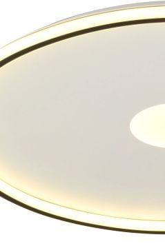 Sedna Modern Dekoratif Yuvarlak Plafonyer Led Avize Aydınlatma 3 Renk Modlu KOZ8052 40CM - Dimsiz