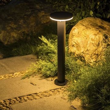 Goya 12W Dış Mekan Modern Led Yol Bahçe Armatürü Aydınlatma Bollard Aydınlatma GY 6254