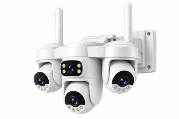 Cata 4 Kameralı 360° Akıllı WiFi Dış Mekan Güvenlik Kamerası 3MP CT-4055