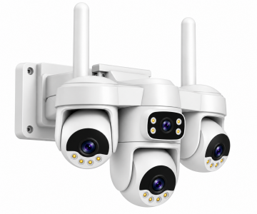 Cata 4 Kameralı 360° Akıllı WiFi Dış Mekan Güvenlik Kamerası 3MP CT-4055