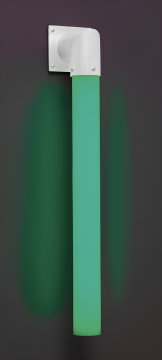 Miraç Led Duvar Minare Aydınlatma Aplik Armatürü Beyaz Kasa