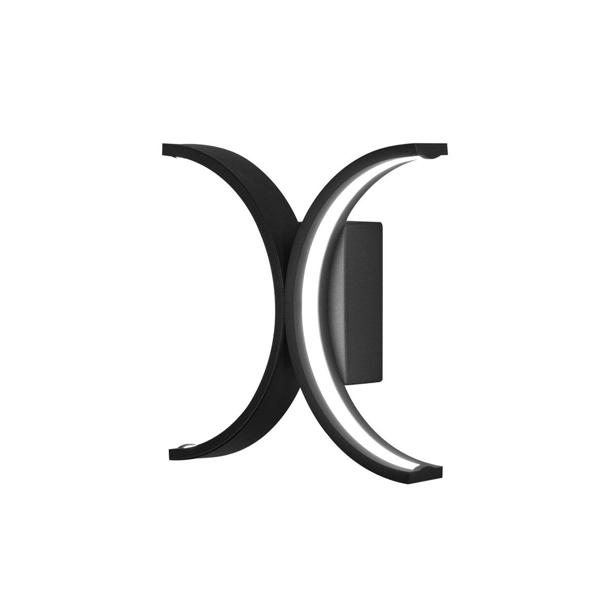 Dual Crescent Modern Duvar Apliği Led Aydınlatma Dekoratif Aplik