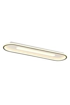 Pallas Modern Dekoratif Oval Dikdörtgen Plafonyer Led Avize Aydınlatma 3 Renk Modlu KOZ8053