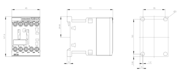 Siemens 9A 4kW 1NC Sirius Kontaktör 3RT2016-1AP02