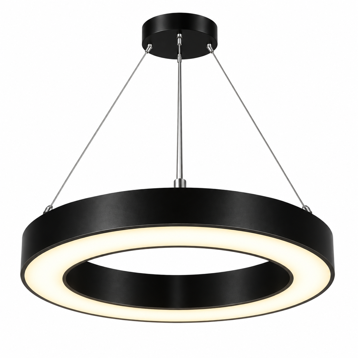 Yuvarlak Simit Led Linear Sarkıt Aydınlatma 3 Renkli 54W 60 Cm