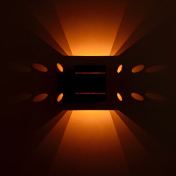 Nil Led Duvar Aydınlatma Aplik Armatürü Amber