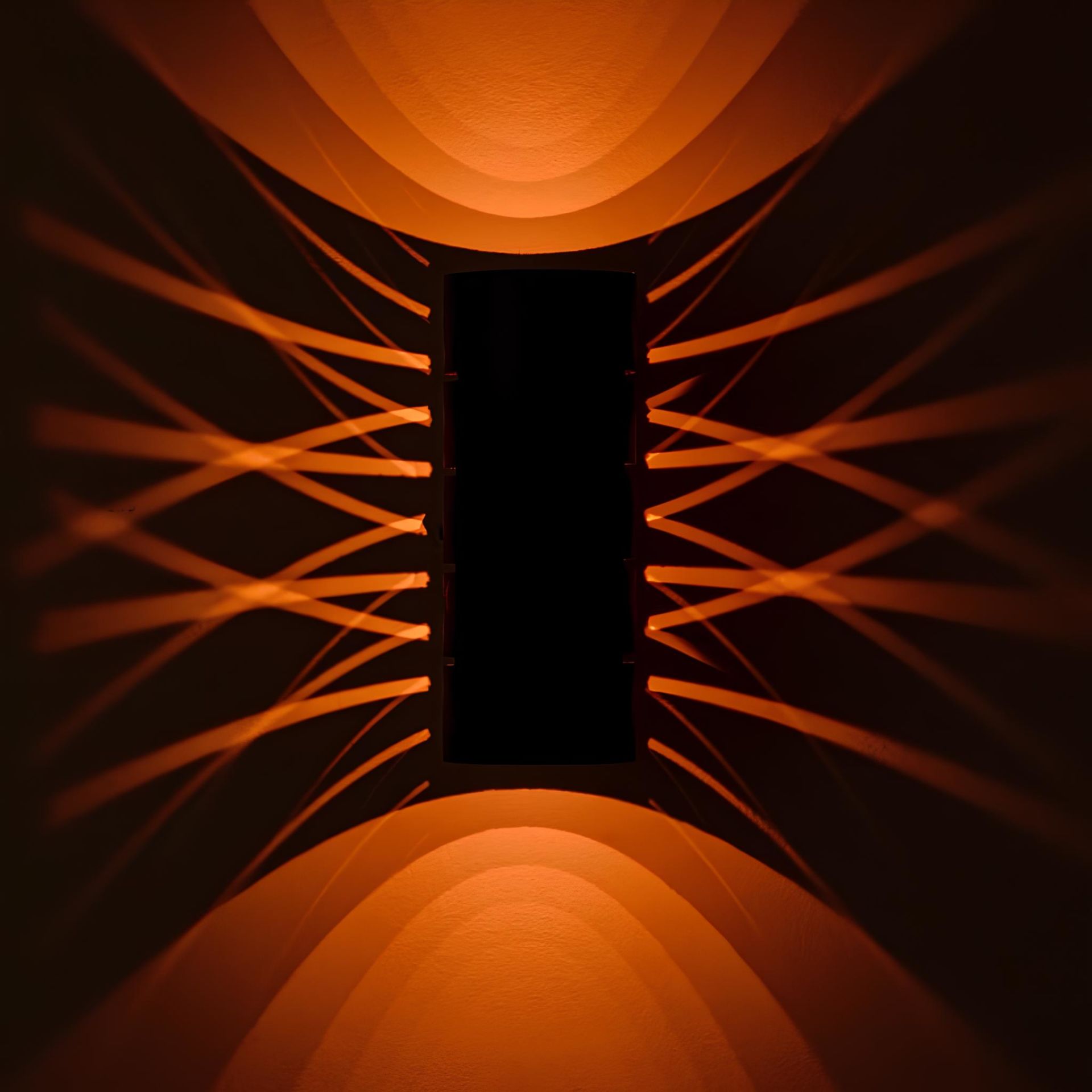 Meriç Led Duvar Aydınlatma Aplik Armatürü Amber