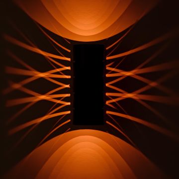 Meriç Led Duvar Aydınlatma Aplik Armatürü Amber