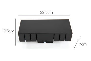 Fırat Led Duvar Aydınlatma Aplik Armatürü Gün Işığı