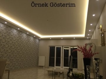 Cata Puma Kare Beyaz Dekoratif Boş Kasa Spot ct-5003