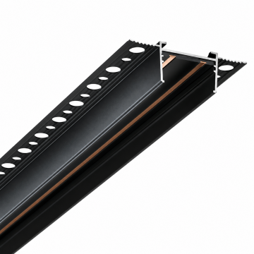 Forlife Magfit FL-6241 1 Metre Trimless Sıva Altı Magnet Ray Siyah Kasa