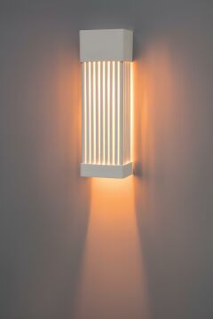 Sultan Duvar Aydınlatma Aplik Armatürü Beyaz Kasa