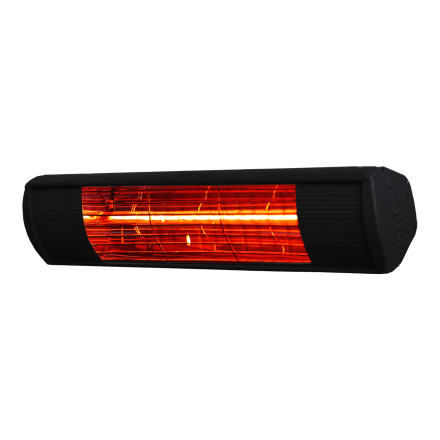 Hottable Classic 2000 Duvar Tipi Dış Mekan Kafe Restorant İnfrared Isıtıcı 2000 Watt