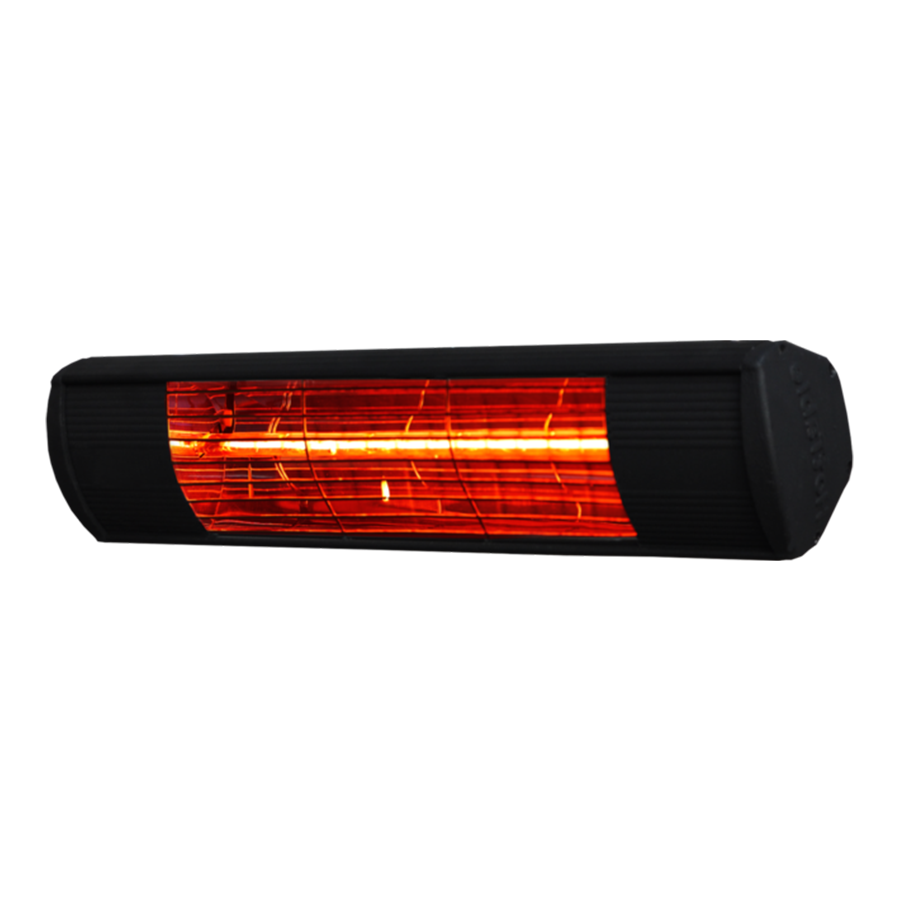 Hottable Classic 2000 Duvar Tipi Dış Mekan Kafe Restorant İnfrared Isıtıcı 2000 Watt