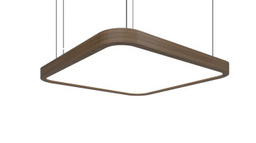 Samsung Led Tridonic Trafolu Sıva Üstü Kare Davul Ahşap Linear Armatür 7 Cm Kasa Linear Aydınlatma