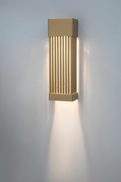 Sultan Duvar Aydınlatma Aplik Armatürü Gold Kasa