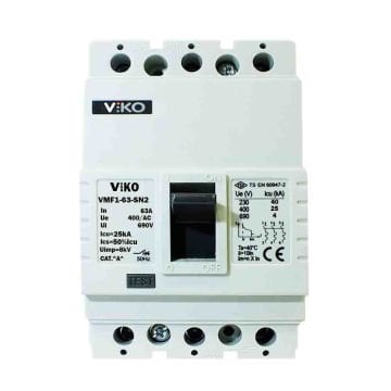 Viko 3x63 25kA 3 Kutuplu Kompakt Şalter VMF1-63-SN2