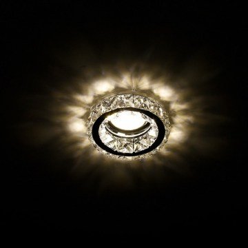 Cata Berfin Kristal Yuvarlak Dekoratif Cam Spot ct-6584