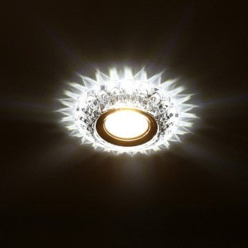 Cata Sümbül Kristal Yuvarlak Dekoratif Cam Spot ct-6594