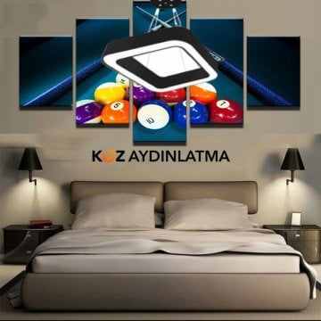 Oval Kare Simit Linear Aydınlatma Modern Led Avize Lineer Armatür