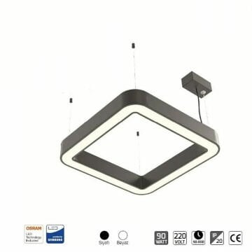 Oval Kare Simit Linear Aydınlatma Modern Led Avize Lineer Armatür
