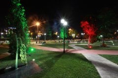 Osram Led 100 Watt Led Projektör Aydınlatma Armatürü YEŞİL