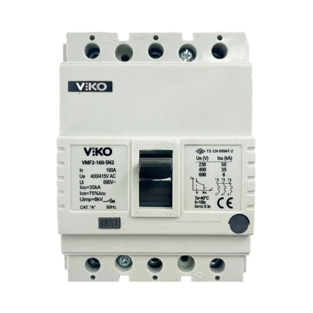 Viko 3x160 35kA 3 Kutuplu Kompakt Şalter VMF2-160-SN2