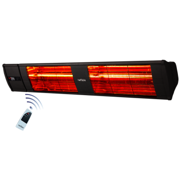 Hottable Supreme 3000 Plus Duvar Tipi Kumandalı Dış Mekan Kafe Restorant İnfrared Isıtıcı 3000 Watt