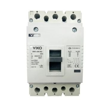 Viko 3x200 35kA 3 Kutuplu Kompakt Şalter VMF3-200-SN2