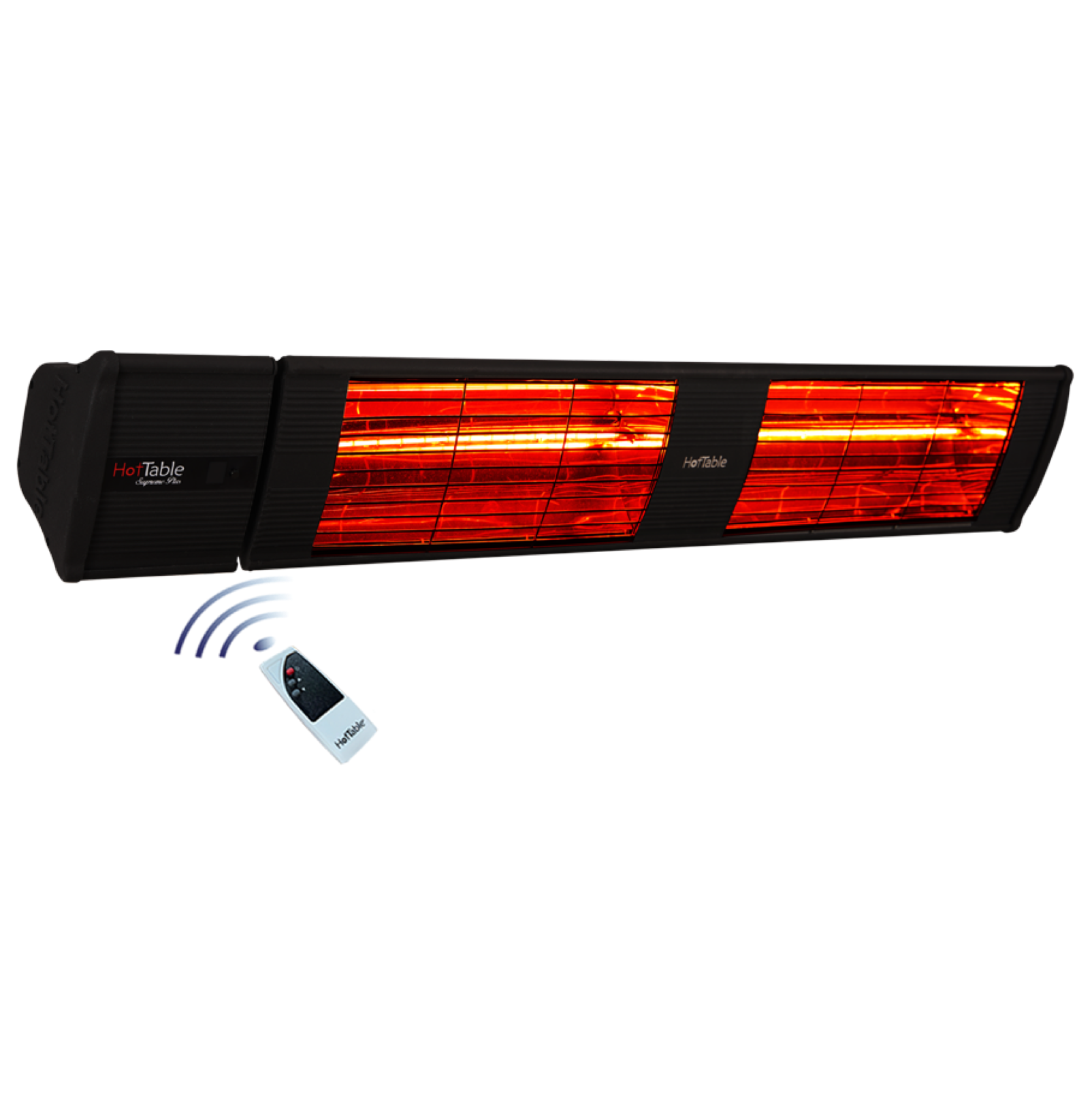 Hottable Supreme 4000 Plus Duvar Tipi Kumandalı Dış Mekan Kafe Restorant İnfrared Isıtıcı 4000 Watt