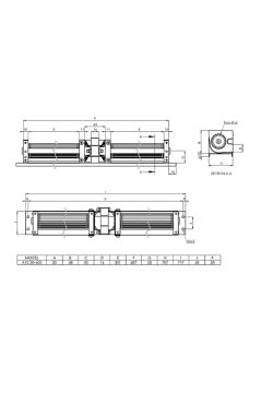 Aircol AKS 30-600 DC Monofaze 30mm Tanjansiyel Radyal Fan 2W 120m3/h
