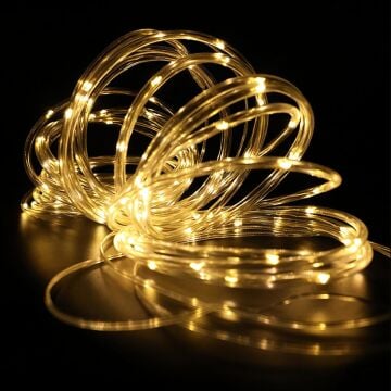 Animasyonlu Dış Mekan Gün Işığı Yılbaşı Ağacı Süsleme 10 Metre 180 Ledli SNC-211-1