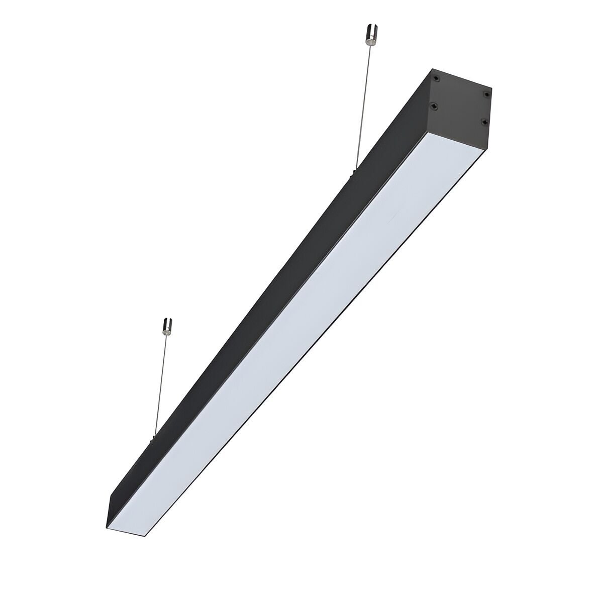 Linear Aydınlatma 100Cm 42W Yüksek Lümen Osram Led Sıva Üstü Led Lineer Armatür 8,5x8,5Cm