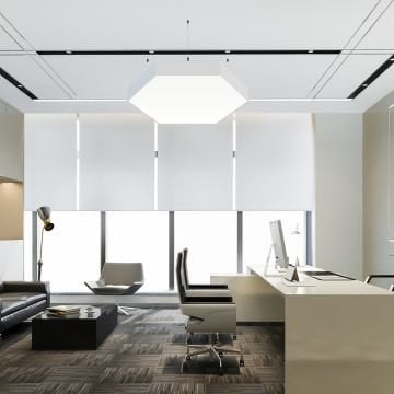 Oval Altıgen Davul Linear Aydınlatma Modern Led Avize Lineer Armatür