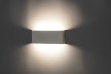 Yonca Led Duvar Aydınlatma Aplik Armatürü Beyaz Kasa Gün Işığı 20W