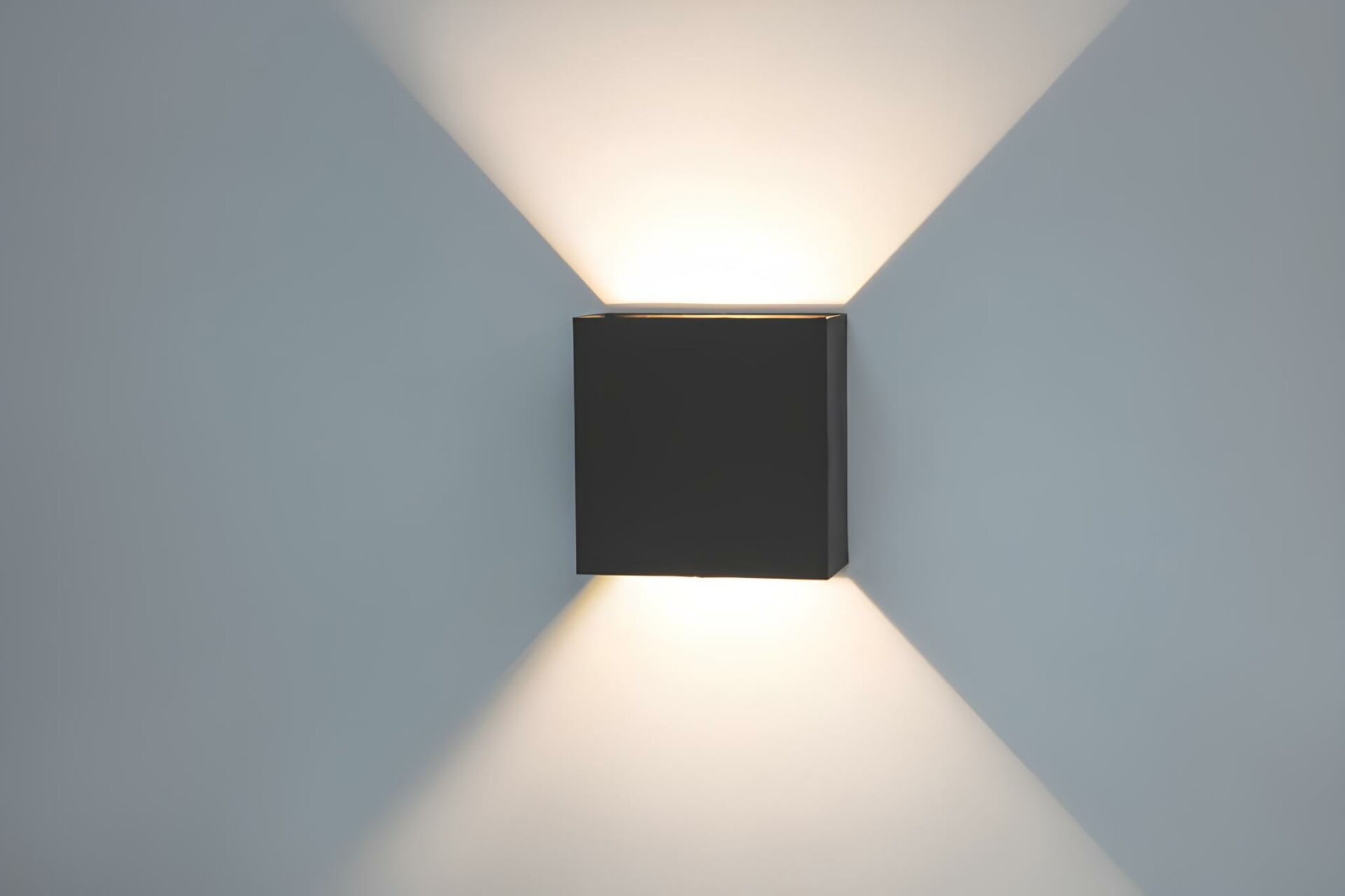 Star Çift Yönlü Ayarlanabilir Dekoratif Led Aplik Aydınlatma Siyah Kasa