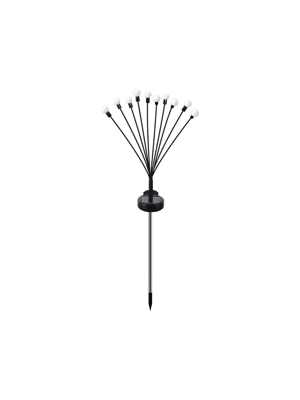 Solar Çim Kazıklı Yılbaşı Bahçe Aydınlatma Süsleme 30Cm 8 Ledli Yılbaşı Bahçe Süsleme SNC-315-1