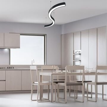 Su Yolu Linear Aydınlatma Modern Led Avize Lineer Armatür