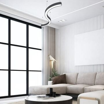Su Yolu Linear Aydınlatma Modern Led Avize Lineer Armatür
