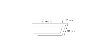 Goya 64 Watt Samsung Ledli Dekoratif Sıva Altı Linear Armatür 152CM GY 8026-150