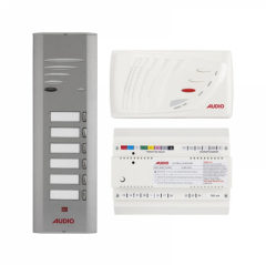 Audio SA301 Konsept Serisi 6 Daire Kapıcılı Sesli Diafon Paket
