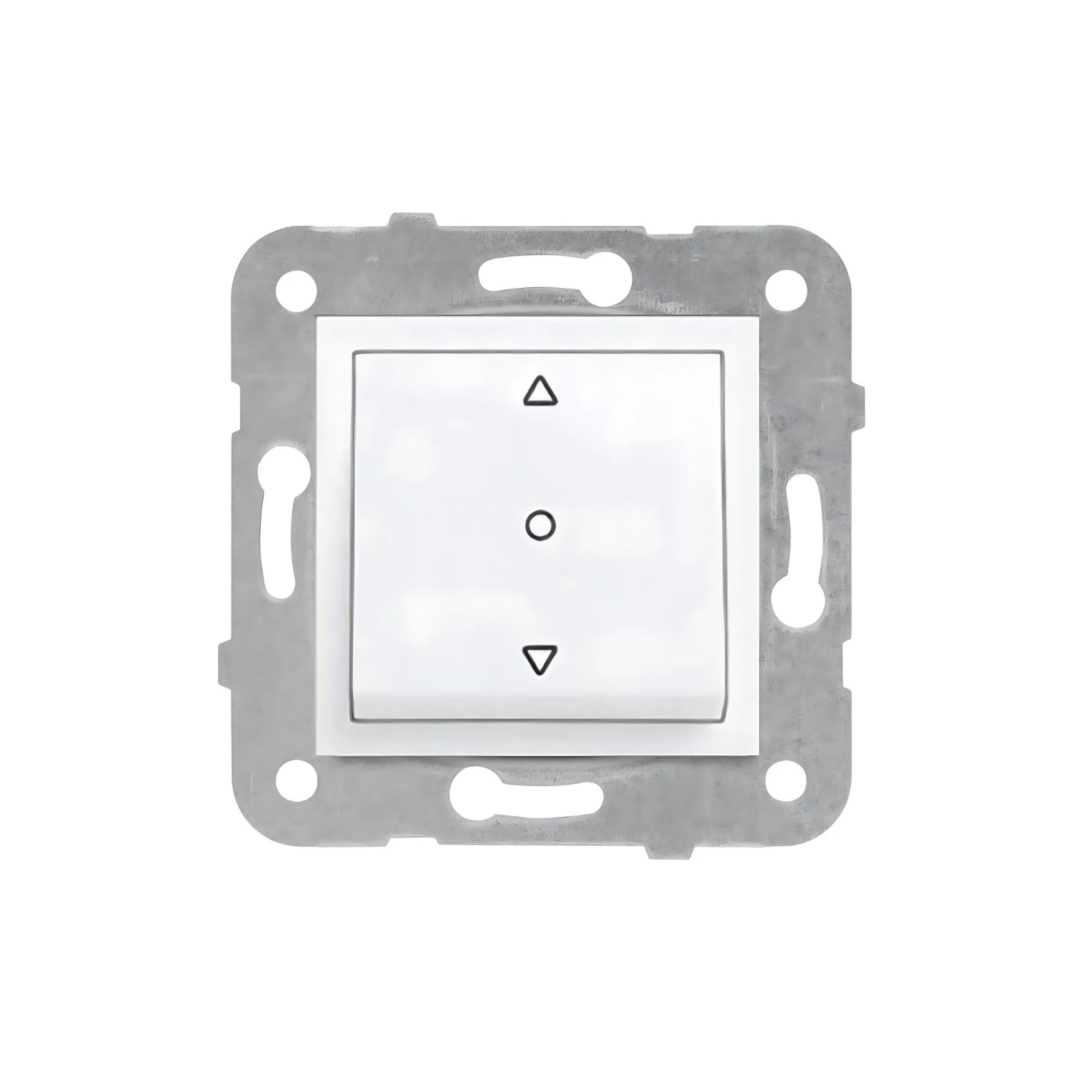 Viko Karre Tek Düğmeli Jaluzi Kumanda Anahtarı Beyaz Mekanizma + Kapak 90967072