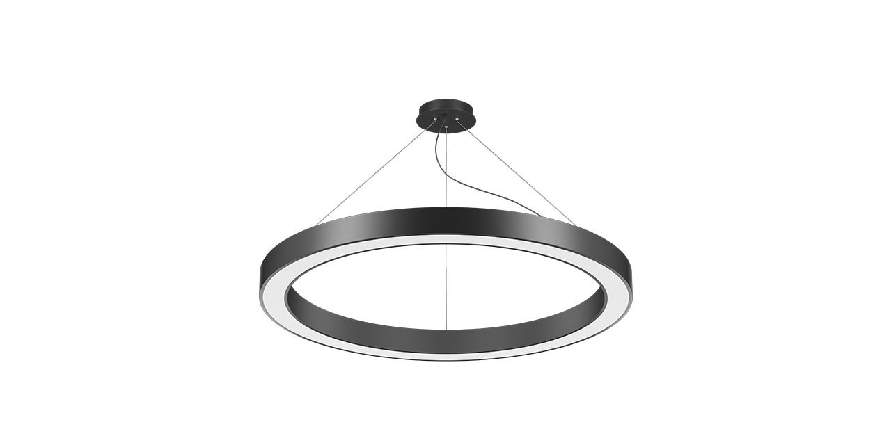 Goya 163 Watt Samsung Ledli Dekoratif Sarkıt Simit Linear Aydınlatma 120CM GY 8112-120