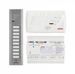 Audio SA301 Konsept Serisi 10 Daire Kapıcılı Sesli Diafon Paket